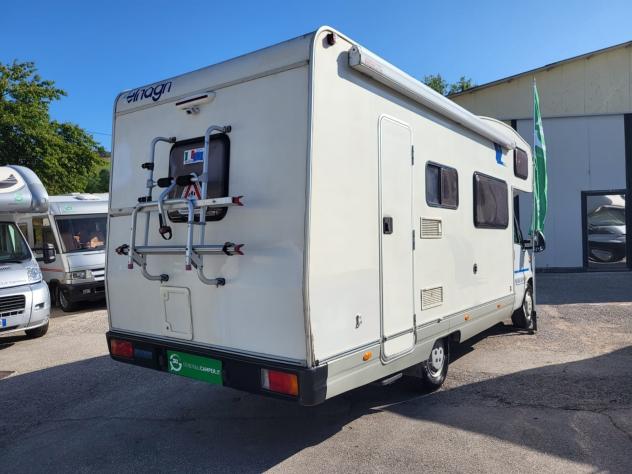 CAMPER ELNAGH BIG DUCATO MANSARDATO 7 POSTI LETTI CASTELLO DOPPIA DINETTE GENERALI - Foto 3
