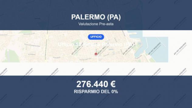 Immobile in asta di 227 m² con più di 5 locali in vendita a Palermo