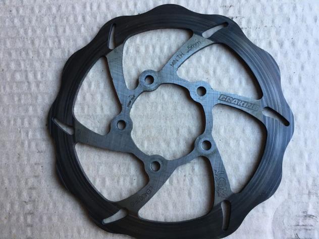 Disco Freno Anteriore BRAKING 160 Minimotard LEM RX2 70 Liquido - Foto 2