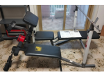 Set Palestra Weider Pro 440 + Panca Addominali + Pesi e Bilanciere