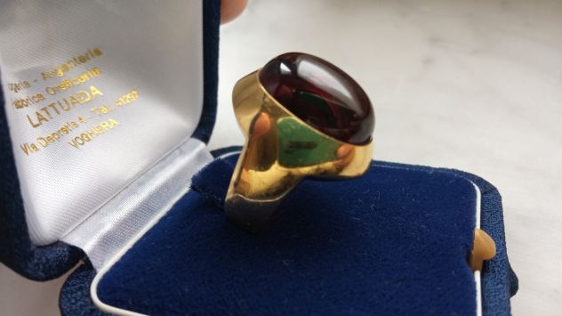 Anello Pomellato, oro giallo con Granato - Foto 8