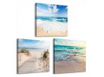 Quadro Estivo - Trittico Cm.120x40 - ARREDALACASA