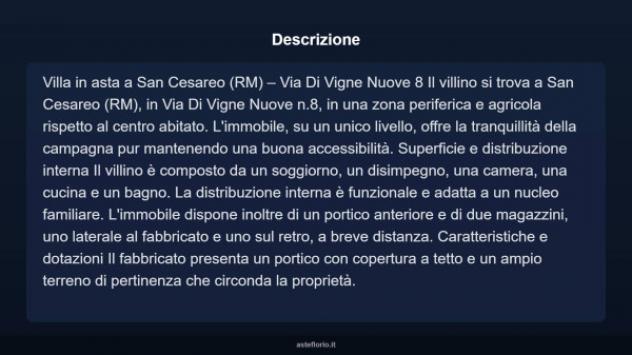 Immobile in asta di 100 m² in vendita a San Cesareo - Foto 8