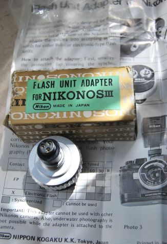 Adattatore sincro flash nikonos 3 - Foto 6