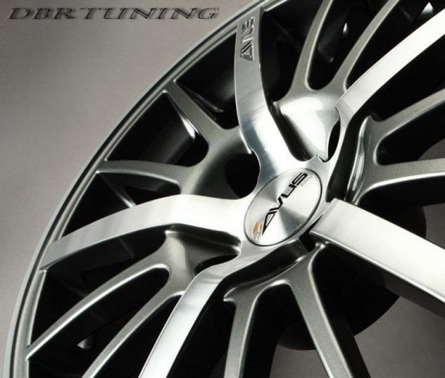 Cerchi lega 18 AVUS AC-M01 Antracite Pol AUDI SEAT VW - Foto 4