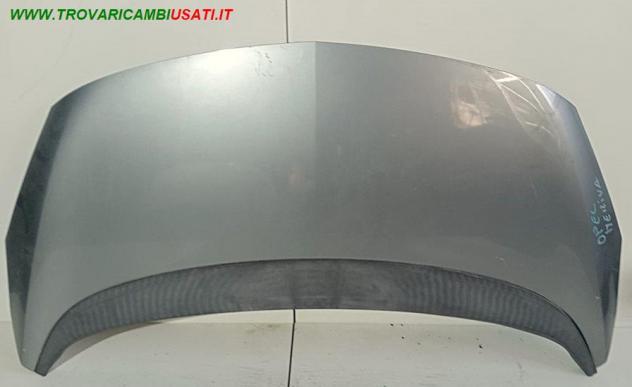 COFANO ANT.  GRIG. MEDIO 999-U1308878 Carrozzeria  Lamierati esterni  Cofano  Cofano ant. OPEL - MERIVA B - 01-06-2010 - 01-02-2018