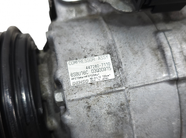 COMPRESSORE A/C MERCEDES Classe B W246 2° Serie A0038304660 OM 607.951 Diesel 1500 (12) - Foto 7