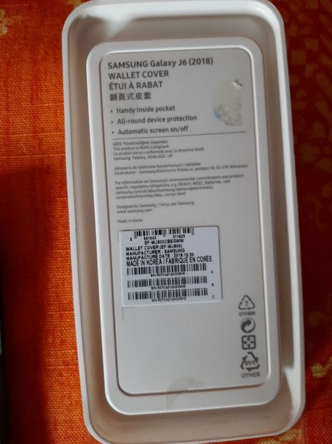 SAMSUNG WALLET COVER GALAXY J6 - Foto 3