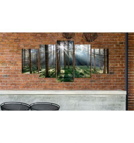 Quadro Foresta Selvaggia 100x50 E 200x100 ARREDALACASA - Foto 2