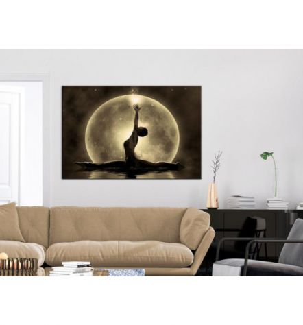 Quadro Con La Spaccata 90x60 E 120x80 Gold ARREDALACASA - Foto 2