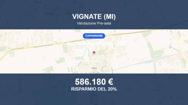 Immobile in asta di 1870 m² in vendita a Vignate