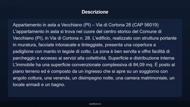 Immobile in asta di 84 m² in vendita a Vecchiano - Foto 4