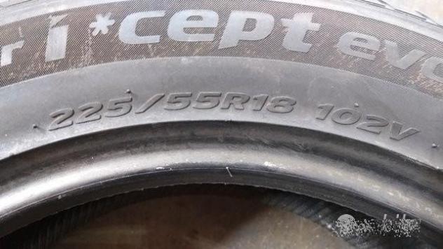 4 gomme 225 55 18 HANKOOK A1270 - Foto 6