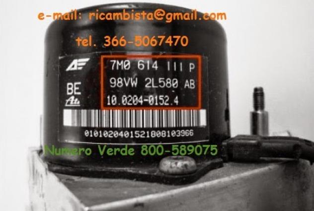 Volkswagen Sharan gruppo ABS 10020401524 7M0614111P 10.0204-0152.4 1J0 907 379 D