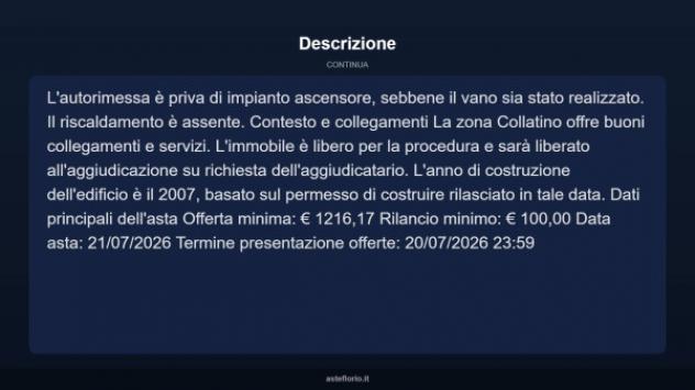 Immobile in asta di 15 m² in vendita a Roma - Foto 4