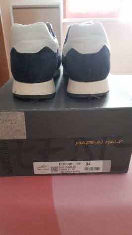 SCARPE NEROGIARDINI TEEN SNEAKERS DA RAGAZZO BLU / BIANCO, TAGLIA: 34 USATE POCO - Foto 6