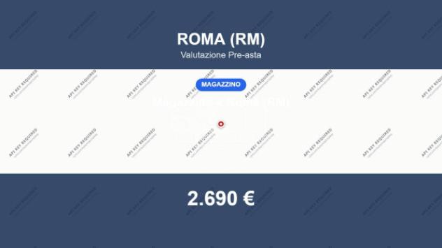 Immobile in asta di 7 m² in vendita a Roma