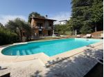 lgg590 - prestigiosa villa singola con ampio giardino, piscina e doppio box
