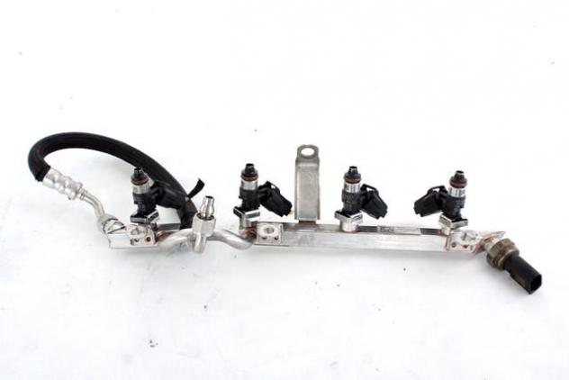 03C133317A TUBO INIEZIONE CON SERIE INIETTORI GAS METANO VOLKSWAGEN PASSAT SW 1.4 M 110KW AUT 5P (2011) RICAMBIO USATO 03C129041C 03C906039A 028015883