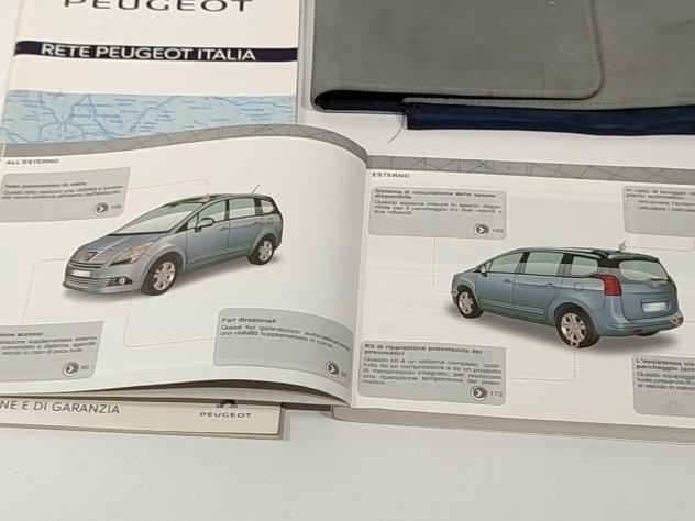 LIBRETTO USO E MANUTENZIONE PEUGEOT 5008 1° Serie 9HR (09) - Foto 3