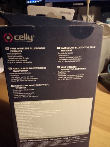 CELLY AURICOLARI BLUETOOTH - Foto 3