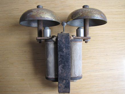 Antica soneria telefonica a batacchio e timpani - Foto 5