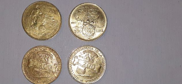 MONETE 200 LIRE ANNIVERSARI