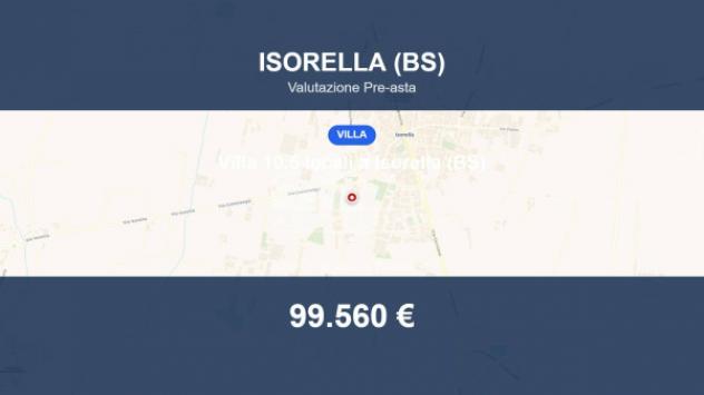Immobile in asta di 53 m² con più di 5 locali e box auto in vendita a Isorella