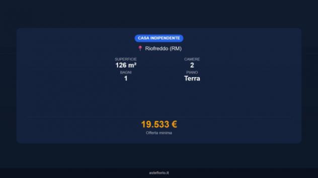 Immobile in asta di 126 m² in vendita a Riofreddo - Foto 16
