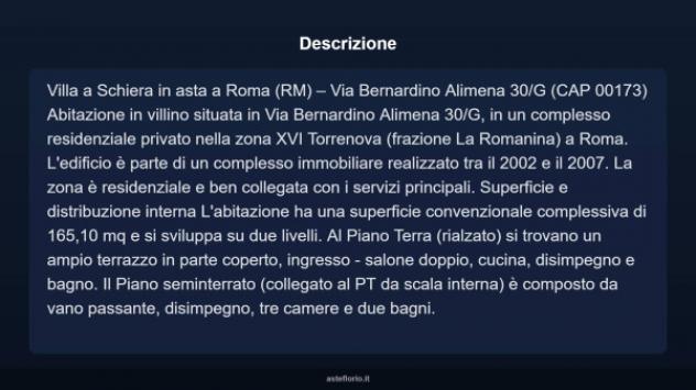 Immobile in asta di 165 m², box auto in vendita a Roma - Foto 17