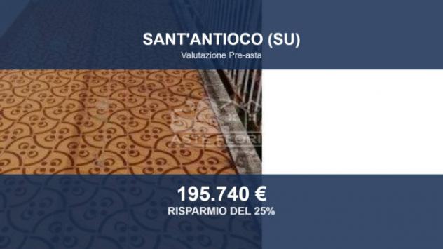 Immobile in asta di 227 m² in vendita a Sant'Antioco