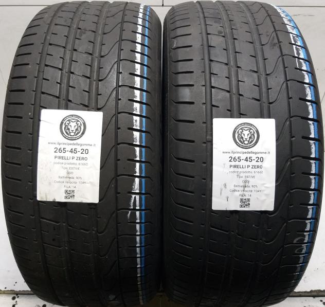 2 GOMME 265 45 20 PIRELLI A61660