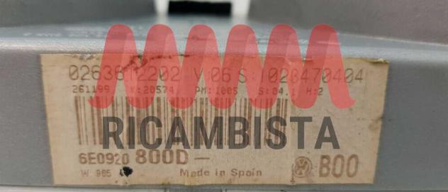 Volkswagen Lupo quadro strumenti 0263612202 5411007100 1036049011 - Foto 3