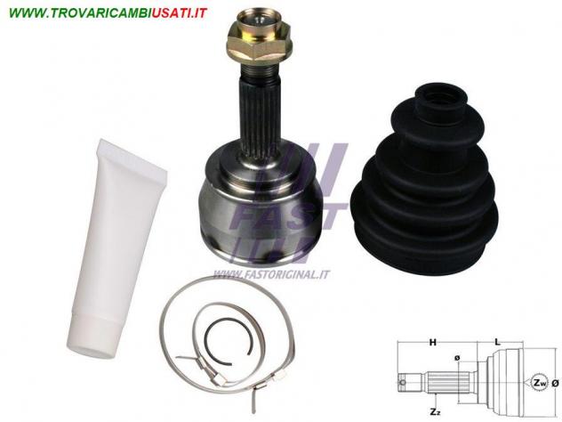 GIUNTO OMOCINETICO FIAT DOBLO 00 ESTERNO 1.2/1.4/1.6/1.3JTD/1.9D FT25065K