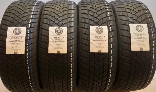 4 GOMME 215 55 17 GT RADIAL A67501