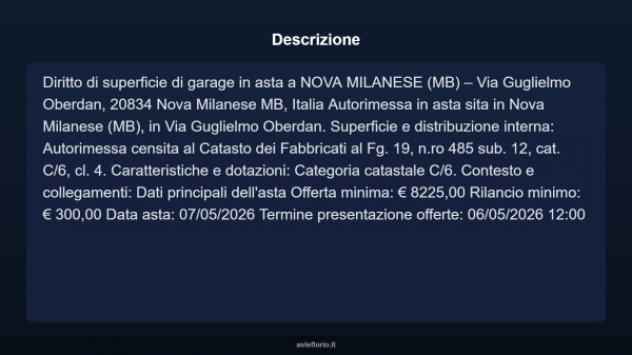 Immobile in asta di 15 m² in vendita a Nova Milanese - Foto 5