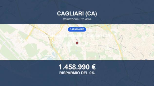 Immobile in asta di 3122 m² in vendita a Cagliari