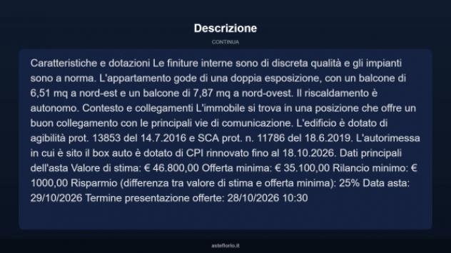 Immobile in asta di 50 m² in vendita a Campagna - Foto 6