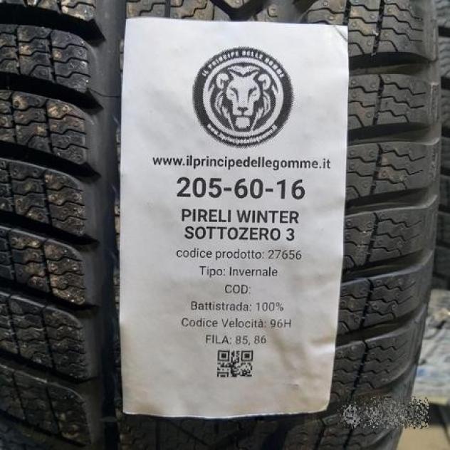 4 gomme 205 60 16 pirelli a27656 - Foto 2