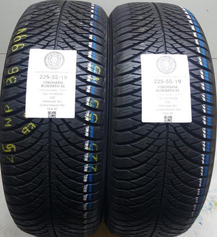 2 GOMME 225 55 19 YOKOHAMA A74323