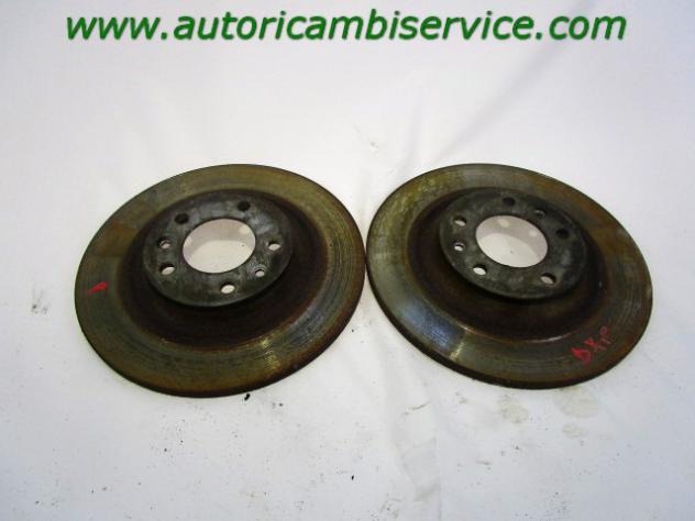 4249C1 COPPIA DISCHI FRENO POSTERIORI CITROEN C5 SW 2.0 D 120KW AUT 5P (2011) RICAMBIO USATO - Foto 2