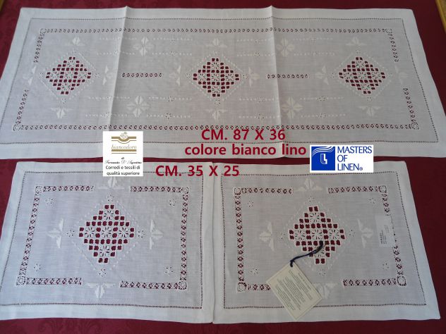 centrini e complementi arredo ricamati a mano ( vari modelli ) - Foto 9