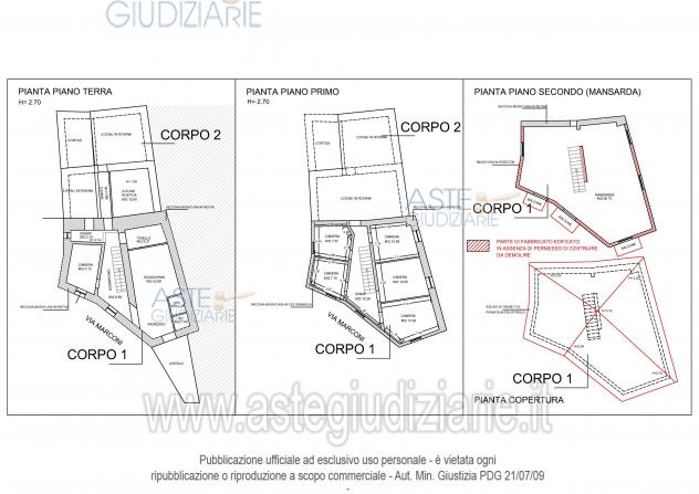 IMMOBILI-IMMOBILE RESIDENZIALE-VIA MARCONI 107 - Foto 3