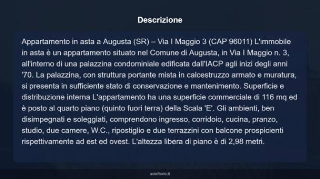 Immobile in asta di 116 m² in vendita a Augusta - Foto 10