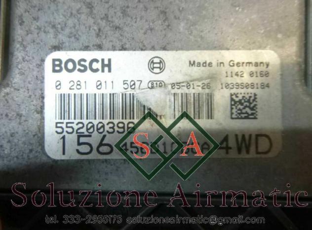 55200396 0281011507 Alfa 156 1.9 centralina motore Bosch - Foto 2