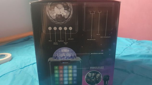 Karaoke Box cassa Usb e 2 microfoni - NUOVA - Foto 3