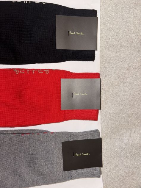 3 PAIA CALZE NUOVE DA UOMO INTROVABILI FIRMATE ORIGINALI”PAUL SMITH”MADE IN ITAL - Foto 8