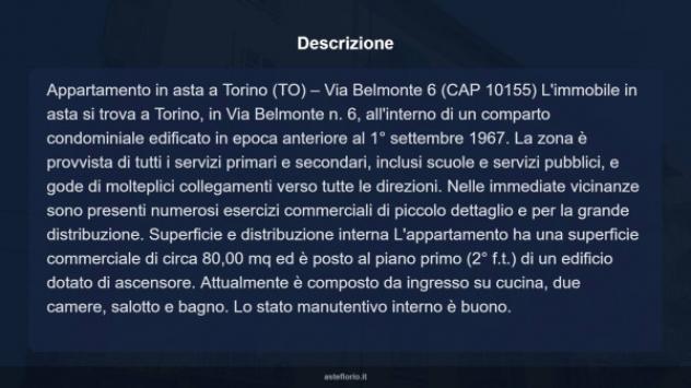 Immobile in asta di 80 m² in vendita a Torino - Foto 8