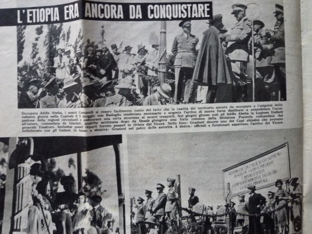 Fascicolo voci storiche-LA VOCE DI MUSSOLINI Nov.1959 con disco - Foto 5