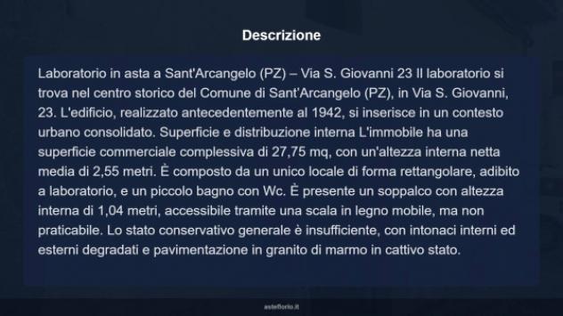 Immobile in asta di 27 m² in vendita a Sant'Arcangelo - Foto 8